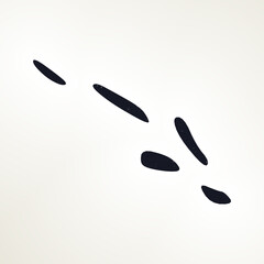 Solomon Islands shape on gradient background. Country map with scratch texture. Solomon Islands vibrant poster. Cool vector illustration.