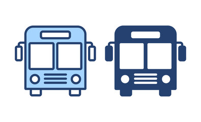 Bus icon vector. bus sign and symbol