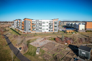Sky's Canvas: Stonebridge, Saskatoon, Saskatchewan Panorama