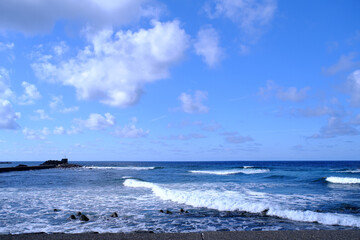 ２０２３年夏　京都府京丹後市網野町　八丁浜　青い海