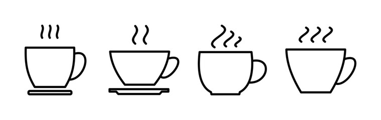 Cup coffee icon vector. coffee cup icon. mug