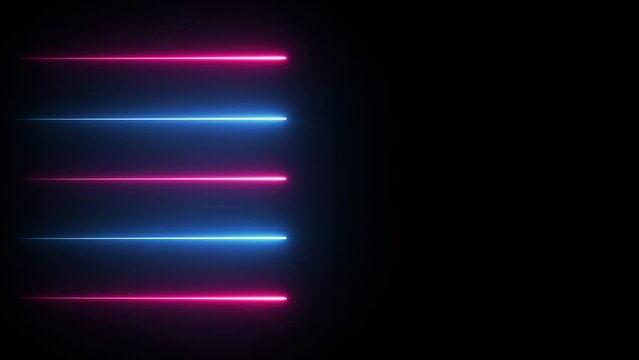 glowing light lines