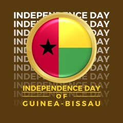 Premium Vector | Vector illustration for guinea-bissau independence day
