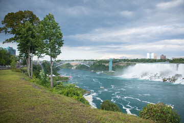 Fototapeta premium Beautiful view of Niagara Falls in Canada