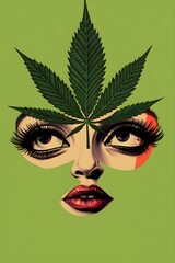 Vintage Temptations: Peering through Marijuana Leaf Mystique