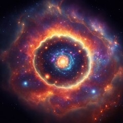 Obraz premium Supernova Nova Event Cosmic Blast Celestial Flare Galactic Explosion Nova Explosion Supernova Event Cosmic Nova