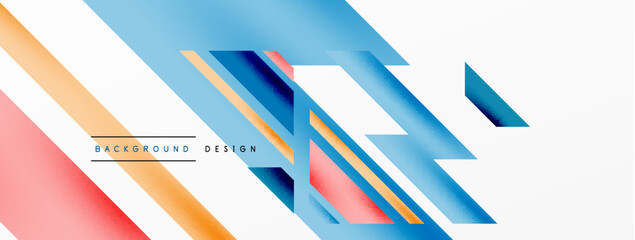 Dynamic lines background. Wallpaper for concept of AI technology, blockchain, communication, 5G, science, business and technology