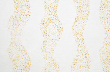 Luxury Japanese modern style background with Japanese washi paper texture. Abstract wavy patterned washi paper.