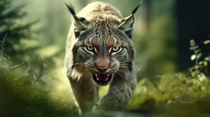 Fotobehang Lynx portrait of a lynx