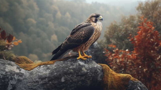 Red Tailed Hawk In Flight