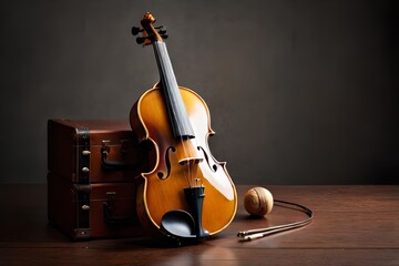 Unveil the Elegy of an "Old Decaying Violin": Once a vessel of harmonies, now a testament to the passage of time. Its strings, though frayed, still hold the potential to whisper fragments of music's s