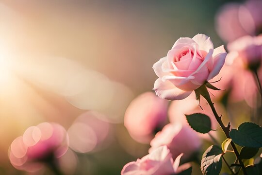 Imagine you are a photographer capturing the bokeh of a rose flower. Write a journal entry detailing your techniques and feelings about achieving the perfect balance between the subject and its blurre