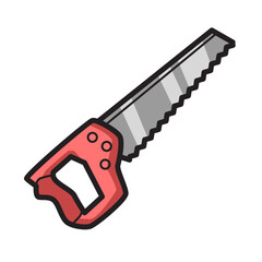 Manual Saw Clipart