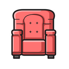 Home Sofa for Sit Clipart