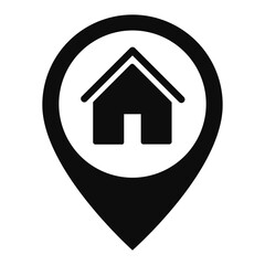 location home Icon Illustration