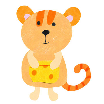 Mouse and cheese 