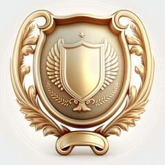 Obraz premium ai generated Illustration close up gold trophy cup