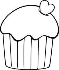 doodle love cake