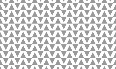 Grey triangles geometric seamless pattern. Vector Repeating Texture.