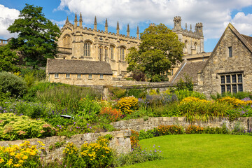 Christ Church Memorial Garden. Oxford, England - 640086669