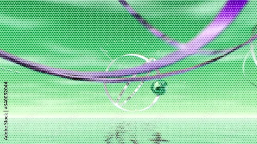 Poster computer generated animated moving motion background for web video film production