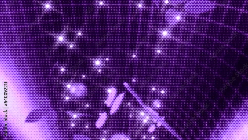 Poster computer generated animated moving motion background for web video film production