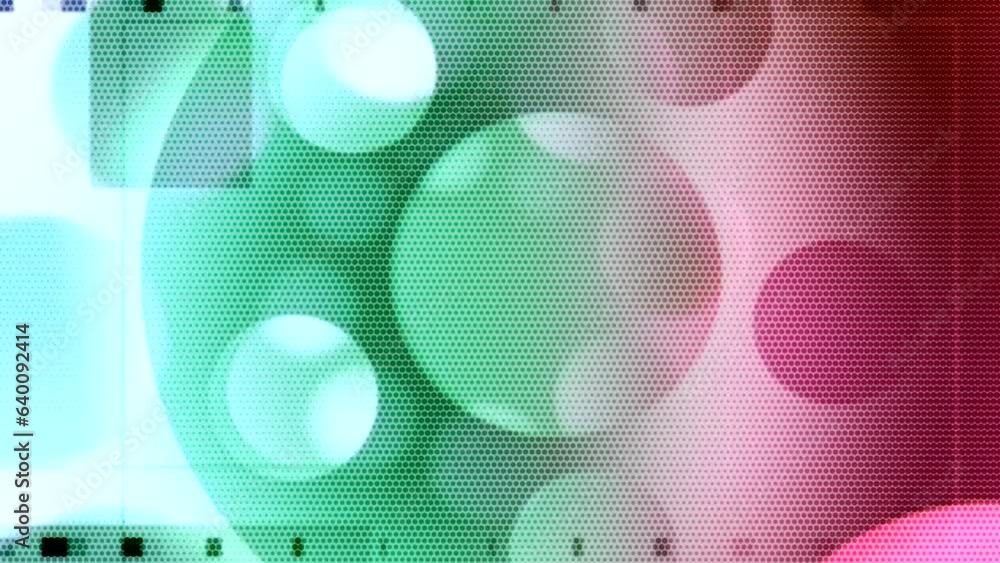 Poster computer generated animated moving motion background for web video film production