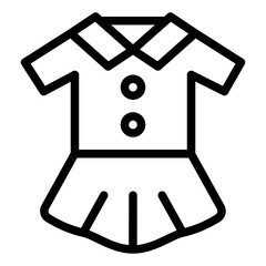uniform line icon