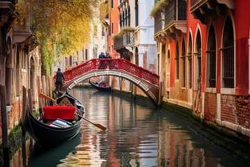  A tranquil gondola ride through the narrow canals of Venice. © Nate