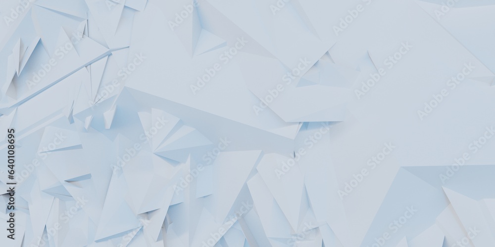 Poster abstract 3d render. modern background design with geometric shapes.