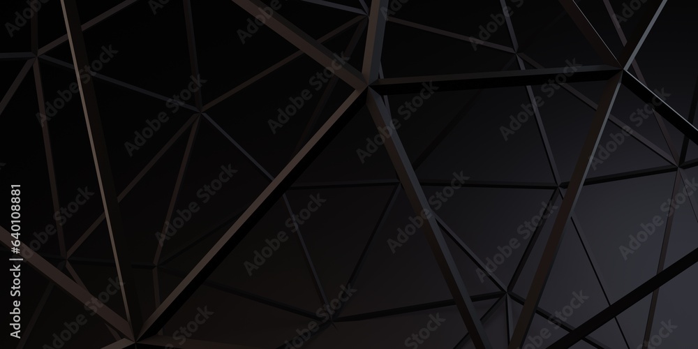 Poster modern background with geometric lines. abstract 3d render.