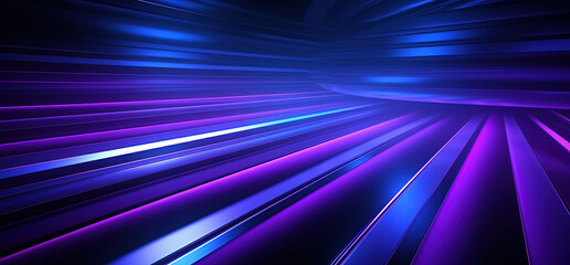 Neon Blue and Purple Lights - Dynamic abstract design with neon blue and purple lights, perfect for digital art and modern backgrounds.