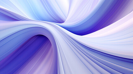 Abstract Lavender Swirl: Elegant Blue and Purple Silk Fabric Flow