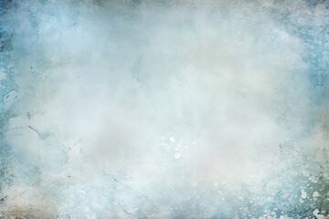 Frozen Texture: Abstract Ice Blue Background with Frost Patterns