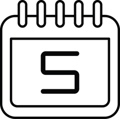 calendar icon design, illustration design