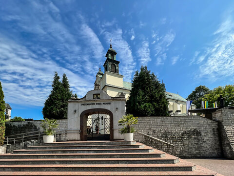 Pauline Fathers Monastery and Marian Sanctuary, Sanctuary of Blessings in Lesniow, Silesia, Poland.