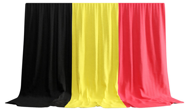 3D rendered flag waves amid political cultural conferences symbols of unity education and spirited sport