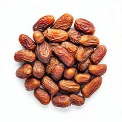 Phoenix dactylifera on a white background. Clipping mask.Generative AI
