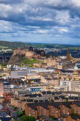 Fototapeta na wymiar Edinburgh Cityscape In Scotland