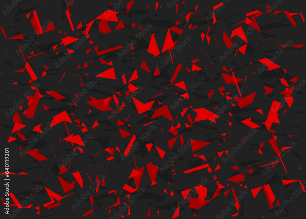 Poster abstract background with seamless colorful broken glass pattern