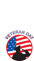 veterans day background template