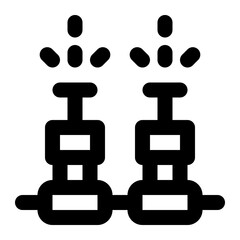 irrigation line icon