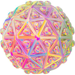 Abstract Geometric Holographic 3D Shape