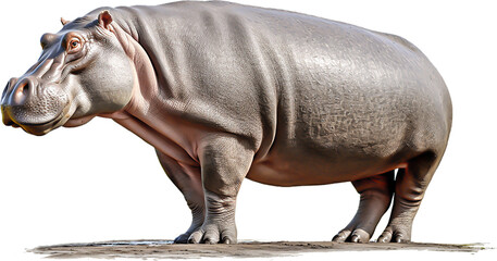 カバのイメージ - image of Hippopotamus - No1-2 Generative AI