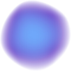 Abstract gradient colorful organic shape element