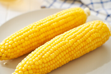 茹でとうもろこし