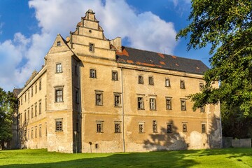 Chateau Plakowice in Lwowek Slaski, Poland - 640130093