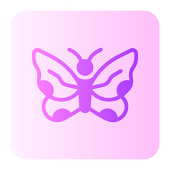butterfly gradient icon