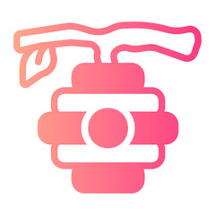 beehive gradient icon