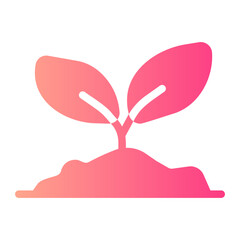 sprout gradient icon